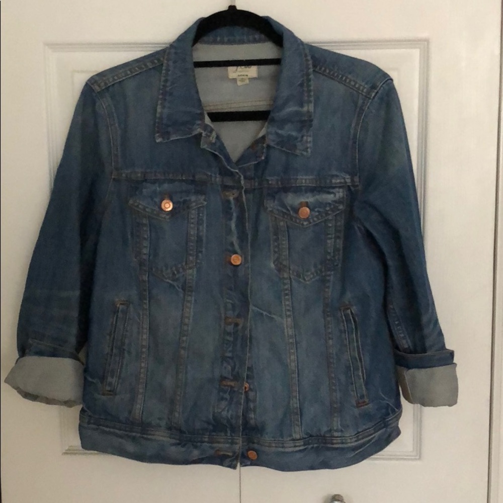 JCrew Classic Denim Jacket
